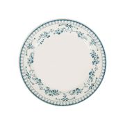 Assiette à dessert en faience bleu ancien d20cm - faustine