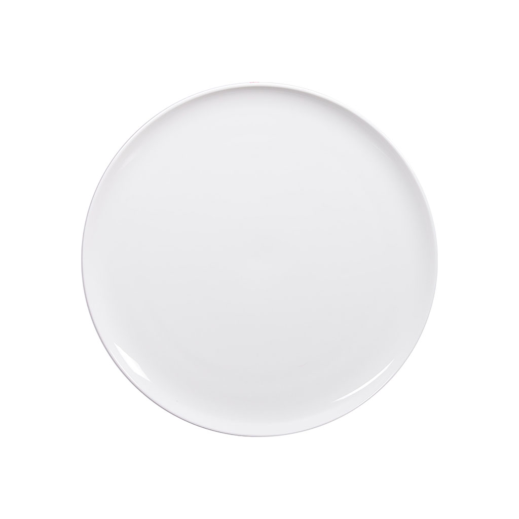 Assiette à dessert en porcelaine blanc d21.5cm - selena 