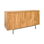 Buffet 3 portes en bois h76cm - Célia