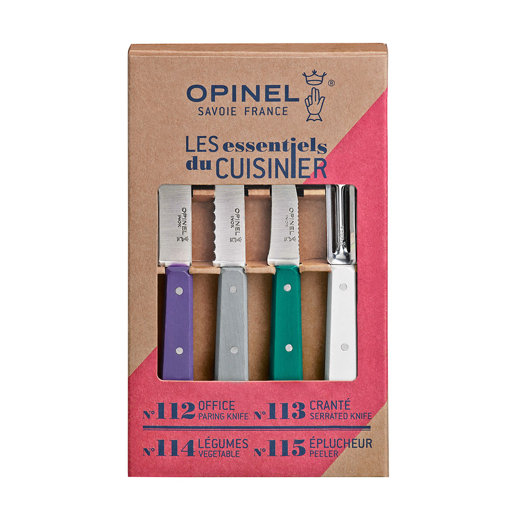 Coffret 4 pièces " les essentiels " multicolor - Opinel