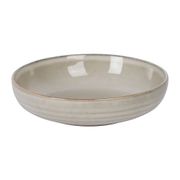 Assiette creuse en grès vert d19cm - Nori
