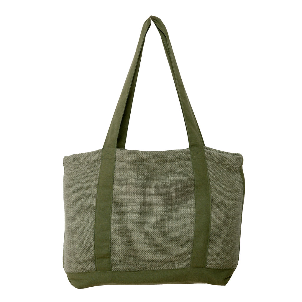 Sac cabas en lin kaki - California