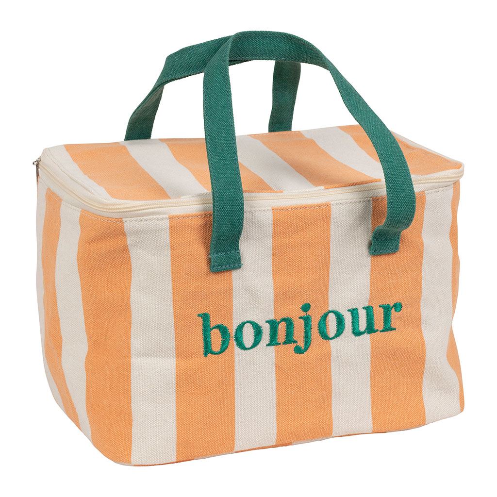 Sac isotherme en coton corail - Palma
