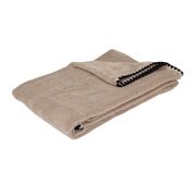 Serviette de toilette en coton couleur lin 50x100cm - Issey
