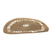 Abat-jour pour suspension en jonc de merc naturel d70cm - Cordlacy