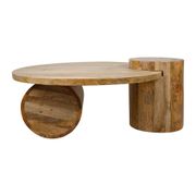 Table basse en manguier naturel - Shima
