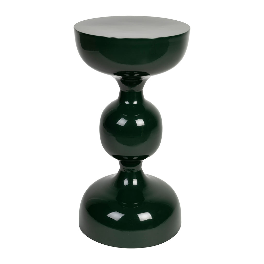 Table d'appoint en fer verte d31cm - Lars
