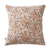 Taie d'oreiller en gaze de coton imprimée pampa 60x60cm - Capucine