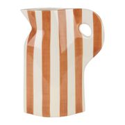 Vase pichet en grès terracotta h24cm - Artist